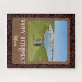 Persoonlijke Happy Retirement cadeaus voor mam Bro Legpuzzel (Horizontaal)