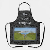 Persoonlijke Happy Retirement cadeaus voor mam Gre Schort (Voorkant)