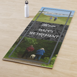 Persoonlijke Happy Retirement cadeaus voor mam Gre Yogamat