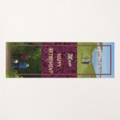 Persoonlijke Happy Retirement cadeaus voor mam Red Yogamat (Voorkant (horizontaal))