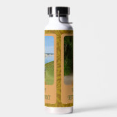 Persoonlijke Happy Retirement cadeaus voor mam Yel Waterfles (Links)