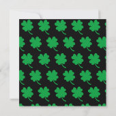 Persoonlijke Happy St Patricks Day Editable Kaart (Achterkant)