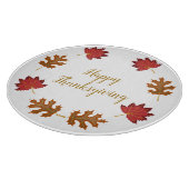 Persoonlijke Happy Thanksgiving Snijplank (Hoek)