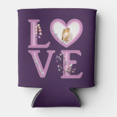 Persoonlijke Happy Valentijns Day Foto Blikjeskoeler (Voorkant)