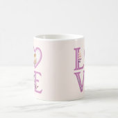 Persoonlijke Happy Valentijns Day Foto Koffiemok (Center)