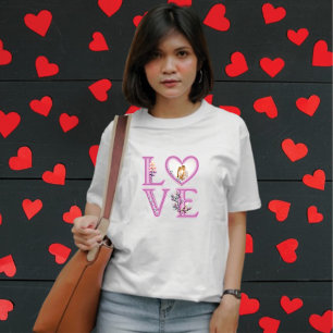 Persoonlijke Happy Valentijns Day Foto Tri-Blend Shirt