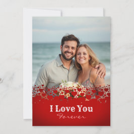 Persoonlijke Happy Valentines Day Foto Feestdagenkaart