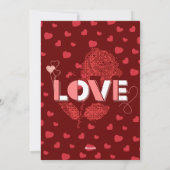 Persoonlijke Happy Valentines Day Foto Feestdagenkaart (Achterkant)