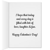 Persoonlijke Happy Valentine's Day Niece (Binnen (Rechts))