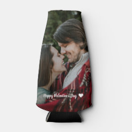 Persoonlijke Happy Valentin's Day Couple Foto Flesjeskoeler