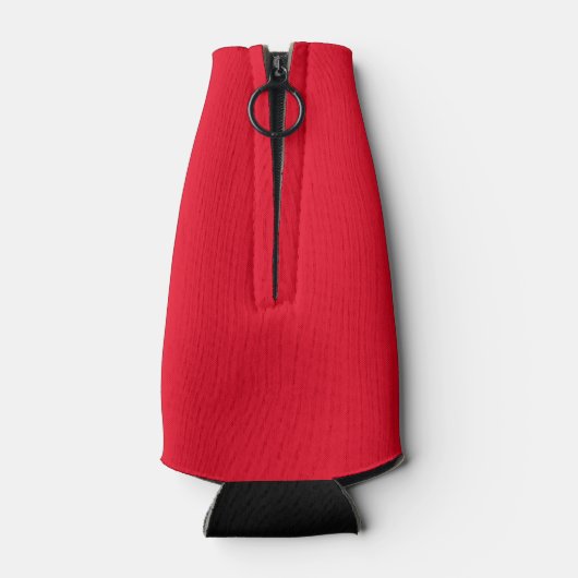 Persoonlijke Happy Valentin's Day Couple Foto Flesjeskoeler (Achterkant)