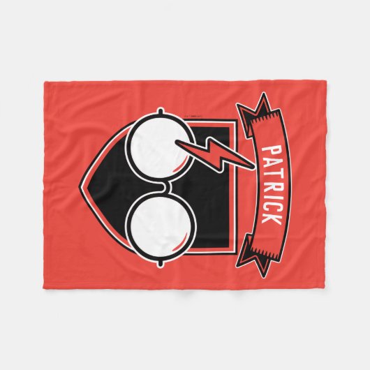 Persoonlijke HARRY POTTER™-badge Fleece Deken (Voorkant (Horizontaal))