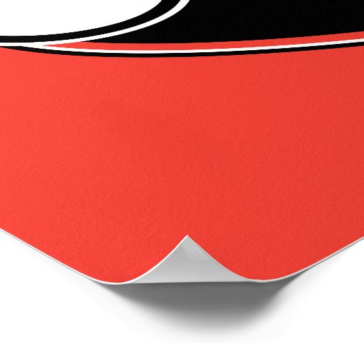 Persoonlijke HARRY POTTER™-badge Poster (Hoek)