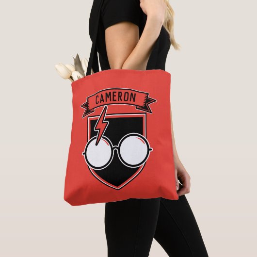 Persoonlijke HARRY POTTER™-badge Tote Bag (Dichtbij)