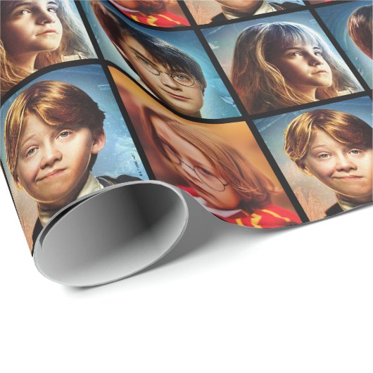 Persoonlijke Harry Potter-foto Cadeaupapier (Rol Hoek)