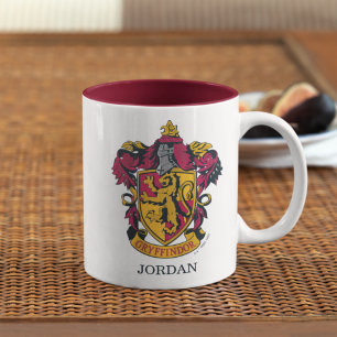 Persoonlijke Harry Potter   Gryffindor House Crest Tweekleurige Koffiemok