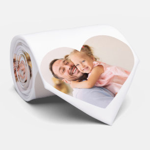 Persoonlijke Hart Familie Foto Nekkoord Stropdas