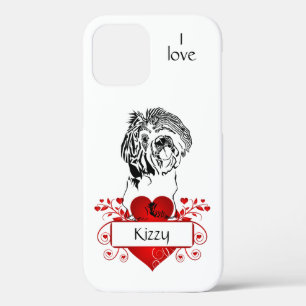 Persoonlijke hart/Shih Tzu Apple iPhone Case