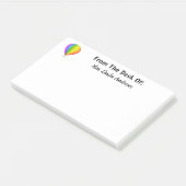 Persoonlijke Heet Luchtballon Post-it® Notes (Schuin)