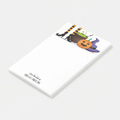 Persoonlijke Heksenketel Halloween Post-it® Notes (Schuin)