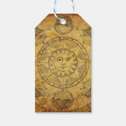 Persoonlijke  hemelse labels cadeaulabel (Voorkant)