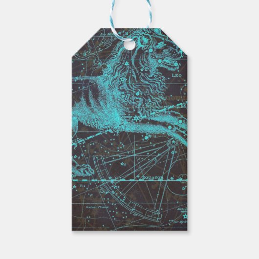 Persoonlijke  hemelse labels cadeaulabel (Voorkant)