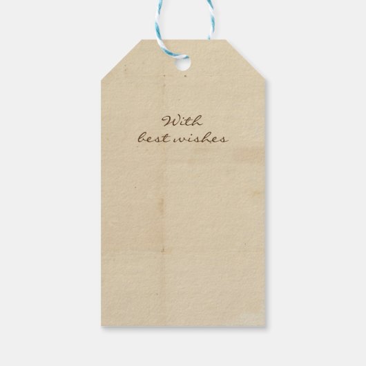 Persoonlijke hemelse labels cadeaulabel (Achterkant)