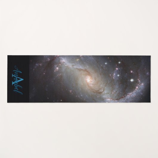 Persoonlijke hemelsnaam yogamat (Voorkant (horizontaal))