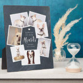 Persoonlijke herdenking huisdier met collage van m fotoplaat (Zijkant)