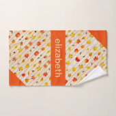Persoonlijke herfst bladeren handdoek (Handdoek)