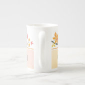 Persoonlijke herfst Bone China Mok (Achterkant)