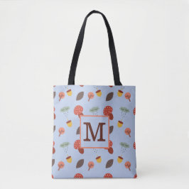 Persoonlijke herfst boodschappentas tote bag