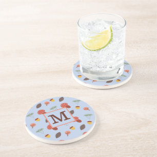 Persoonlijke Herfst Coaster Zandsteen Onderzetter