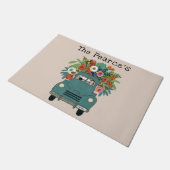 Persoonlijke Herfst deurmat (Schuin)