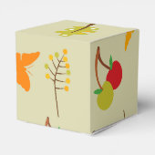Persoonlijke herfst favorietendoos bedankdoosjes (Achterkant)