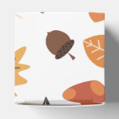 Persoonlijke herfst favorietendoos bedankdoosjes (Bovenkant)