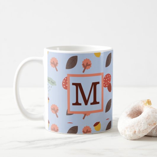 Persoonlijke Herfst Koffiemok (Met donut)