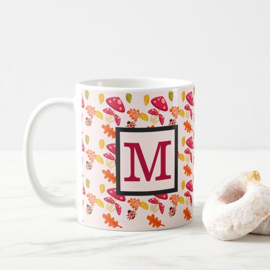Persoonlijke Herfst Koffiemok (Met donut)