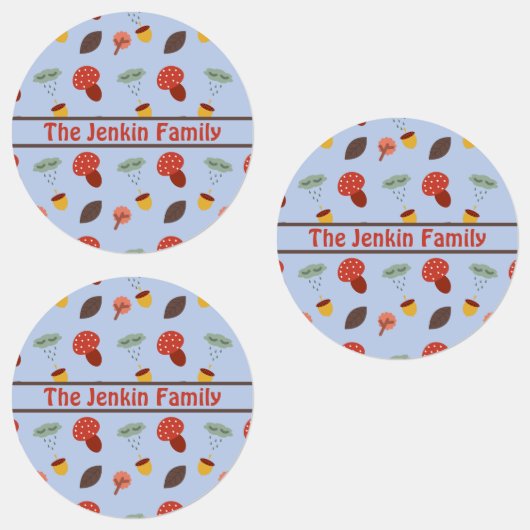 Persoonlijke Herfst Labels (Groep)