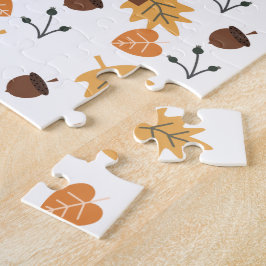Persoonlijke herfst legpuzzel
