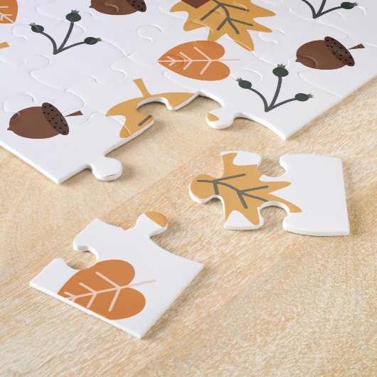 Persoonlijke herfst legpuzzel (Zijkant)