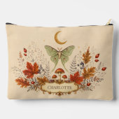 Persoonlijke Herfst Luna Moth Hekserij Botanische Etui (Achterkant)