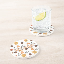 Persoonlijke Herfst Onderzetter