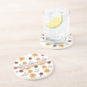 Persoonlijke Herfst Onderzetter