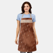 Persoonlijke Herfst Rock van Brown Wheat Bread Bak Schort (Gedragen)