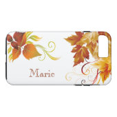 Persoonlijke herfst Spleandor iPhone Case (Achterkant (Horizontaal))