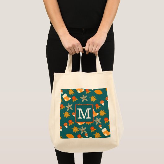 Persoonlijke Herfst Tote Bag (Voorkant (product))