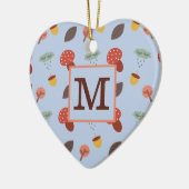 Persoonlijke Herfst Versiering Keramisch Ornament (Links)