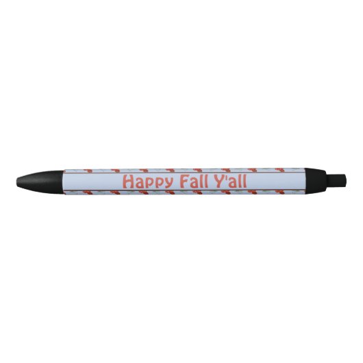 Persoonlijke Herfst Zwarte Inkt Pen (Voorkant)