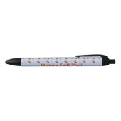Persoonlijke Herfst Zwarte Inkt Pen (Bovenkant)